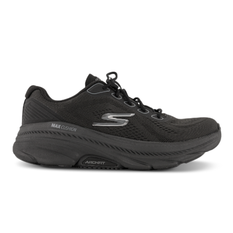 Skechers stødabsorberende damesneaker - Sort