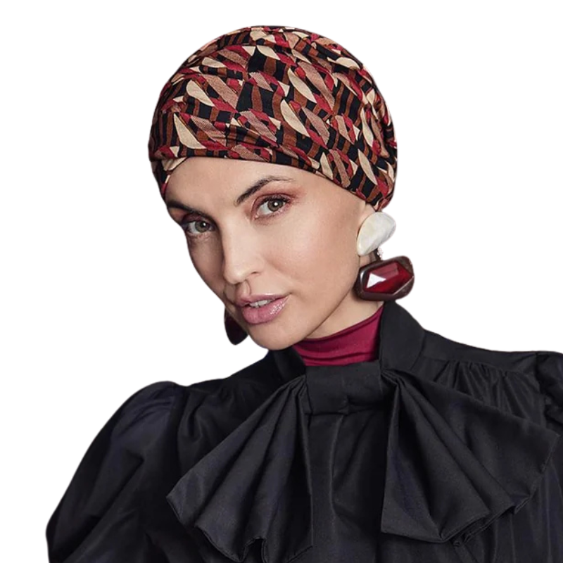 Sapphire Boho turban - Tribal Art