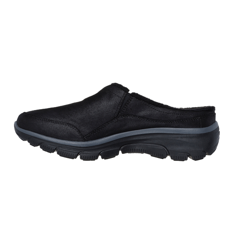 Skechers dameslippers - Sort