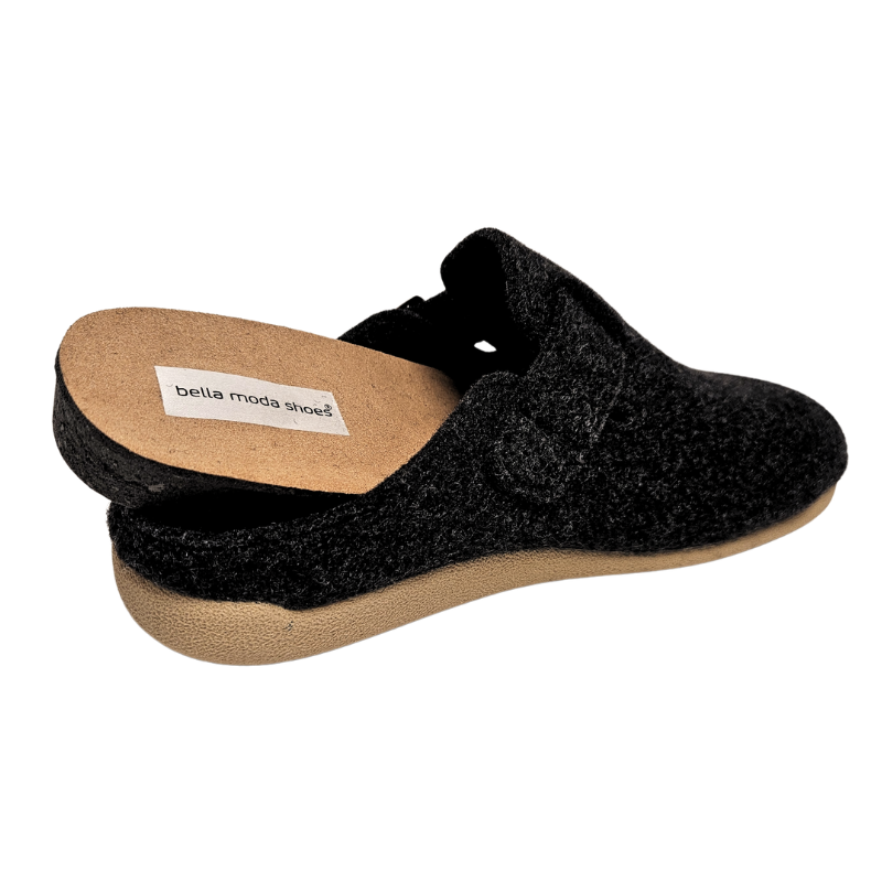Bella Moda women's slippers - Anthracite