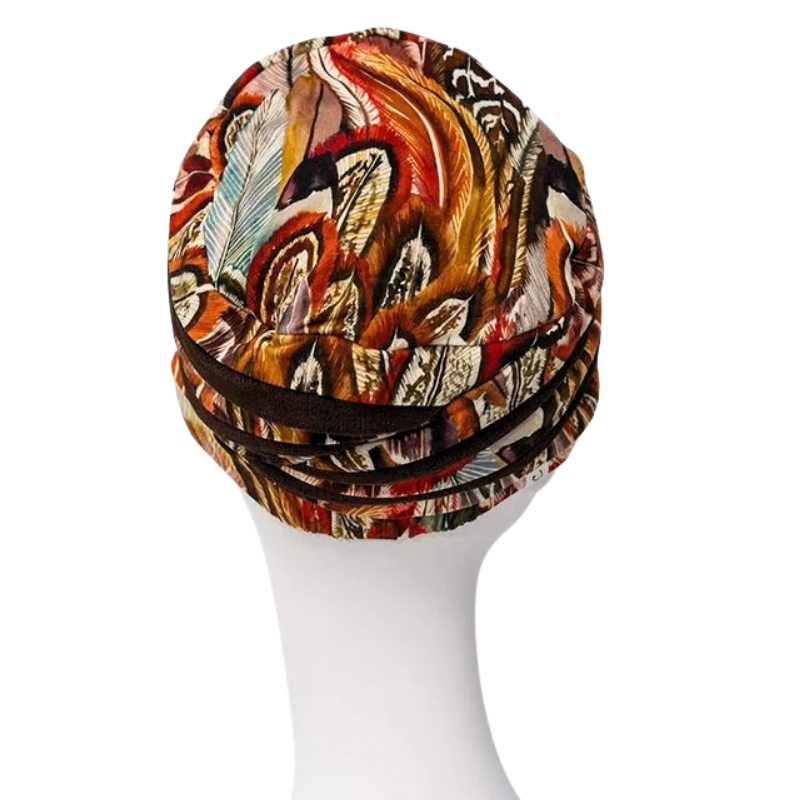 Shanti turban - Tribal Feathers