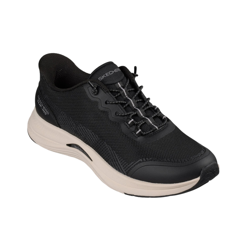 Skechers slip-in damesneaker - Sort