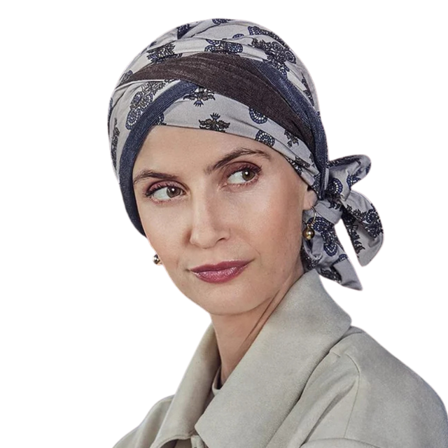 Beatrice turban - Paisley Elegance