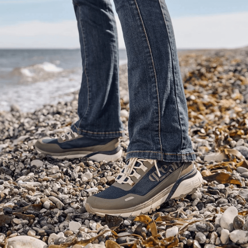 Green Comfort outdoor herresneaker - Blå