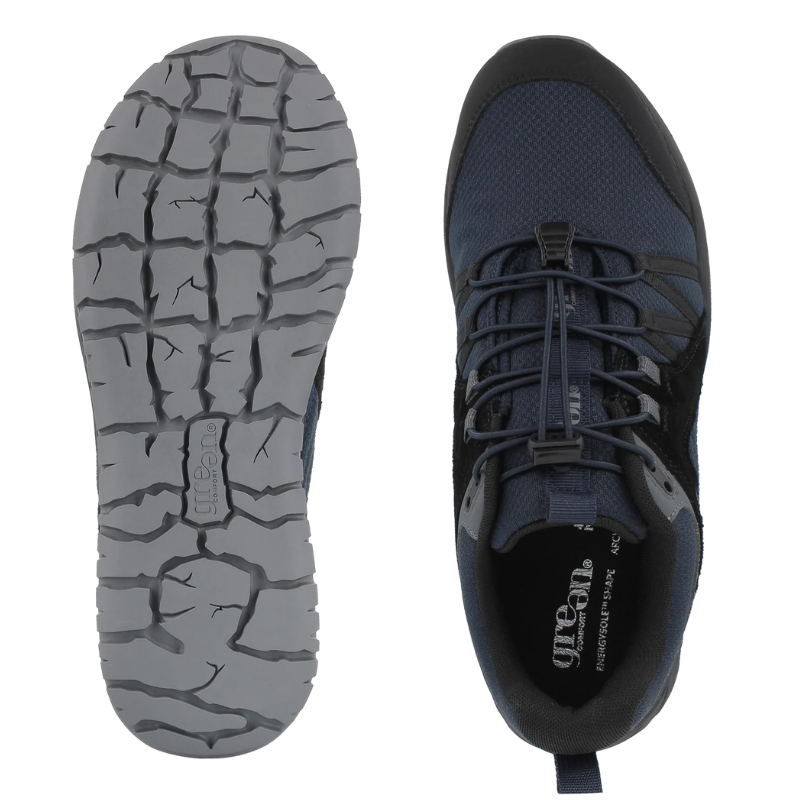 Green Comfort outdoor men's sneaker - Navy