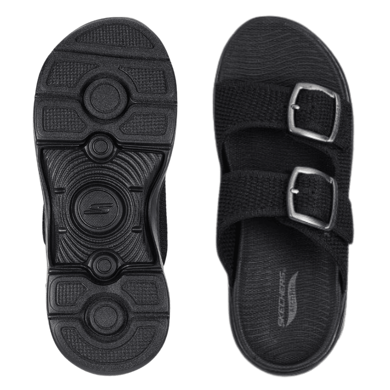 Skechers dameslipper - Sort