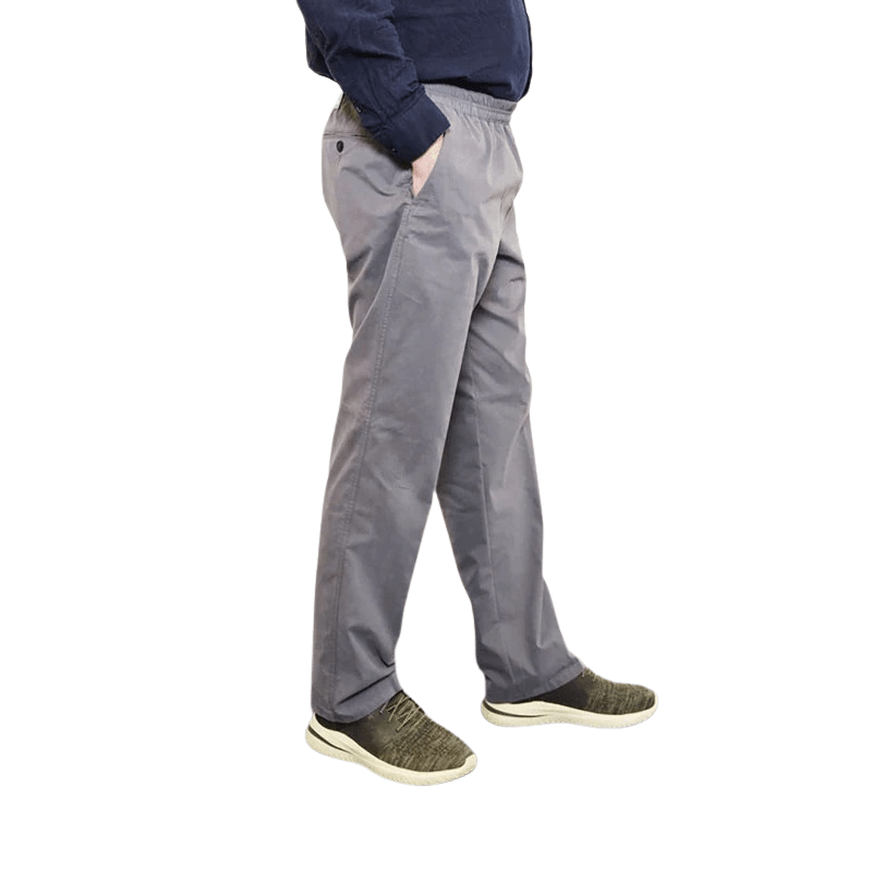 Let buks med elastik - Grå