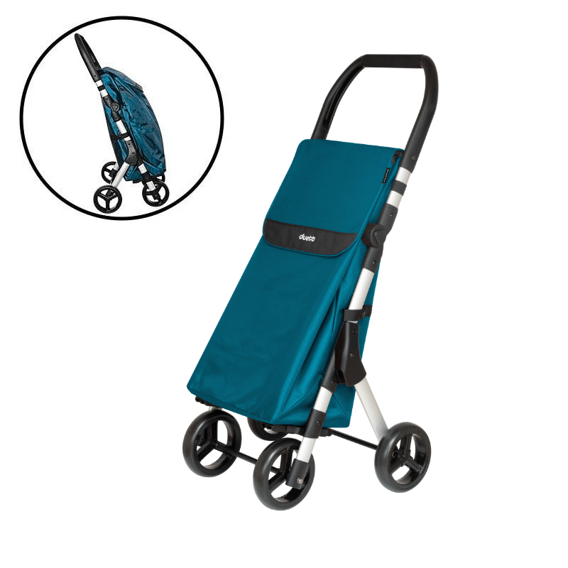 Muuvi Up indkøbsvogn - Turkis