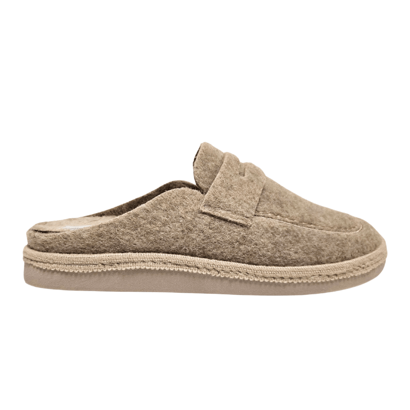Bella Moda damehjemmesko - Sand