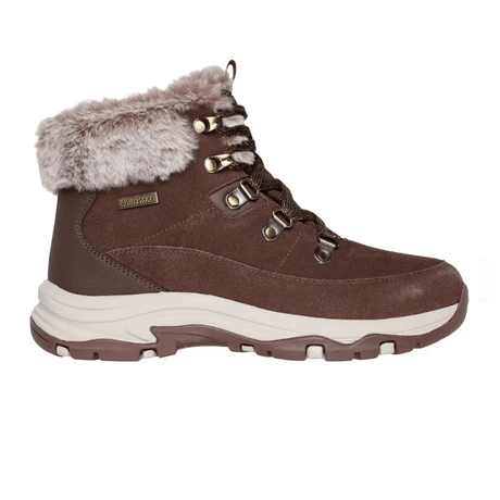 Skechers varm damestøvle - Brun