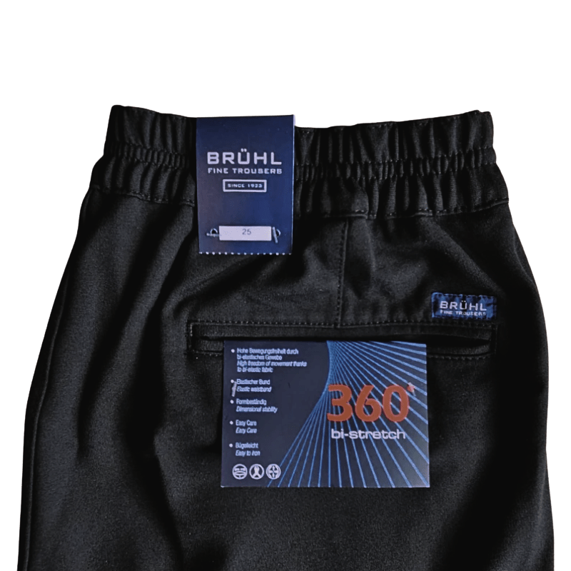 Bukser med 360° stretch - Sort