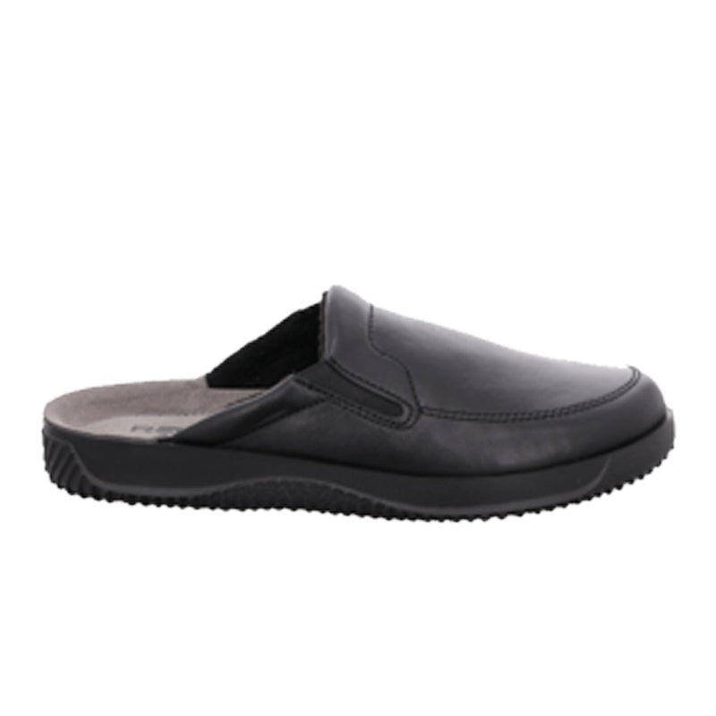 Rohde bred hjemmesko/slipper - Sort - Seniorshop