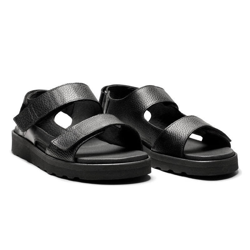 New Feet herresandal - Sort - Seniorshop