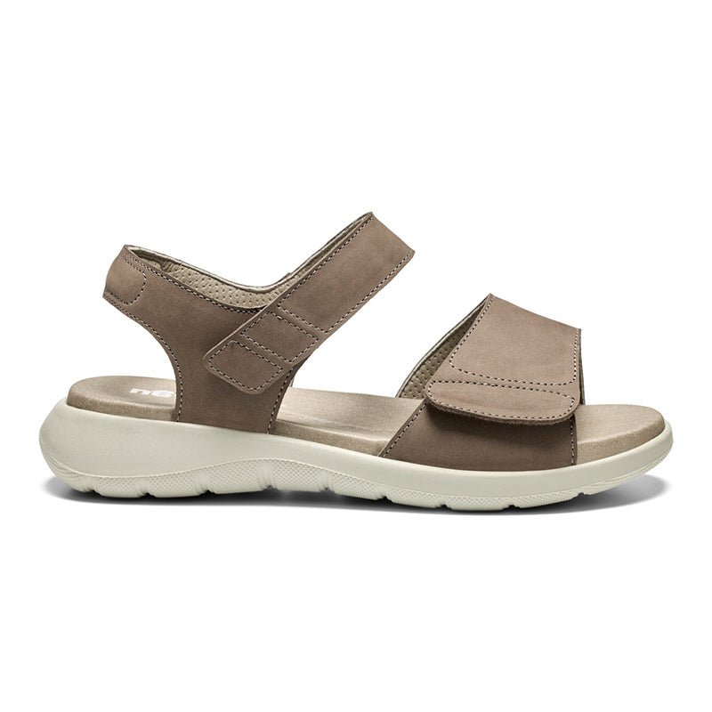 Let damesandal, Sand, New Feet - Seniorshop