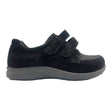New Feet damesko med velcroluk - Sort - Seniorshop
