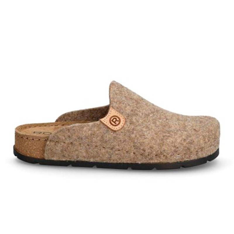 Rohde dametøffel - Beige - Seniorshop