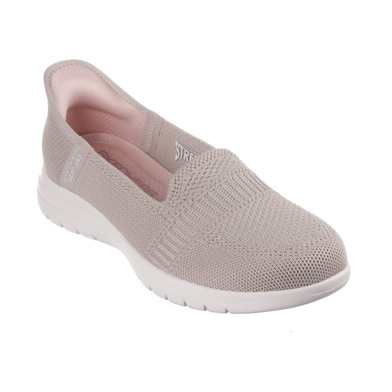 Skechers slip - in ballerina - Beige - Seniorshop
