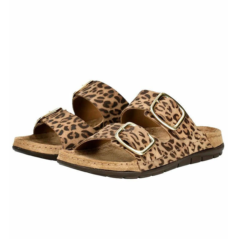 Rohde dameslipper - Leopard - Seniorshop