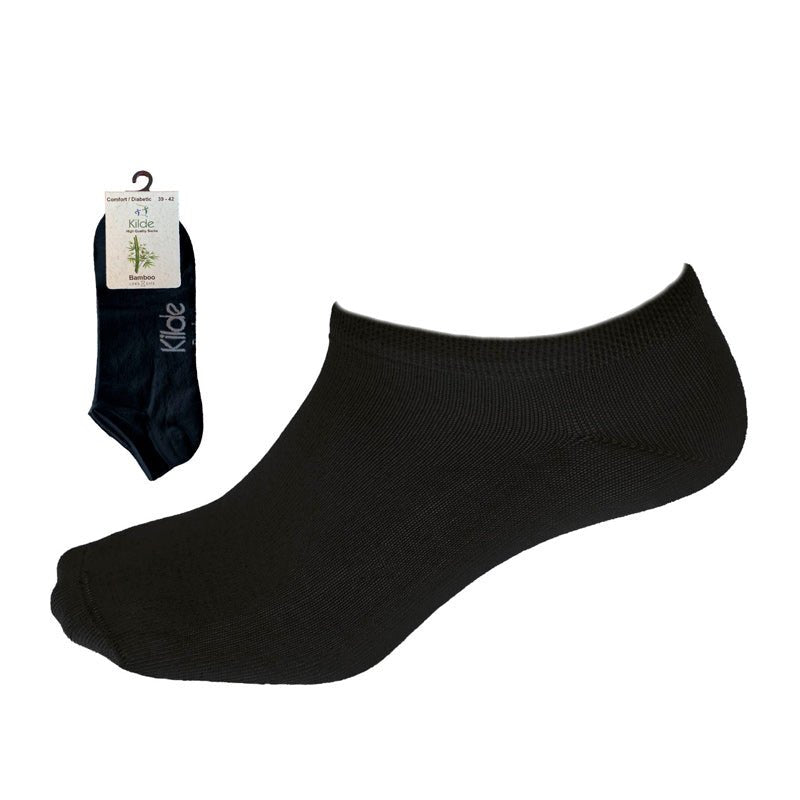 Low cut diabetesstrømper med bambus - Seniorshop