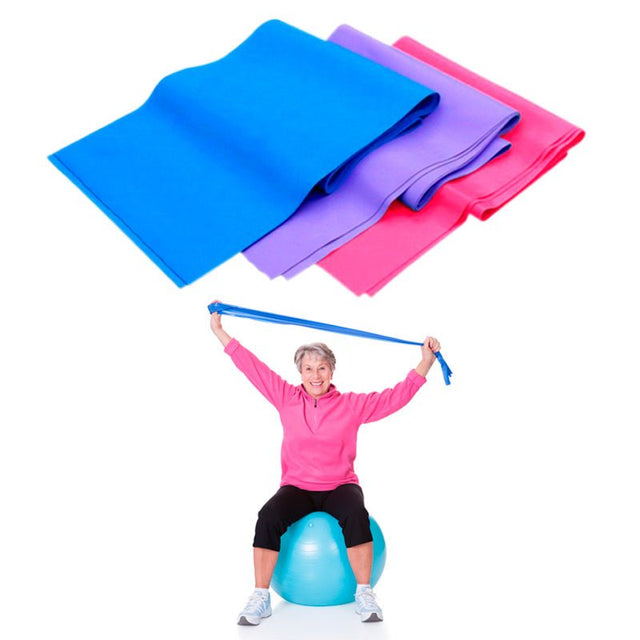 Træningsbånd i 3 styrker - 120 cm - Seniorshop