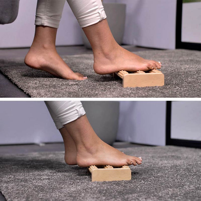 Fodmassagerulle i træ - Seniorshop