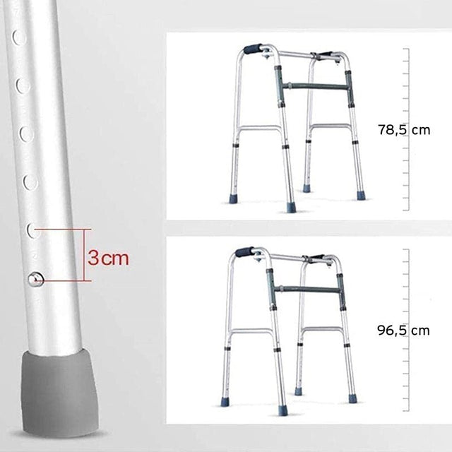 Sammenklappelig gangstativ - Seniorshop