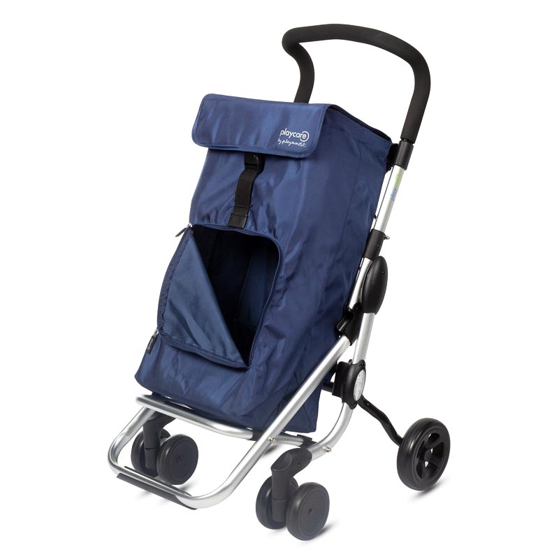 PlayCare indkøbsvogn - Navy - Seniorshop