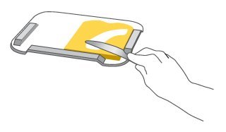 Smørebræt med kanter