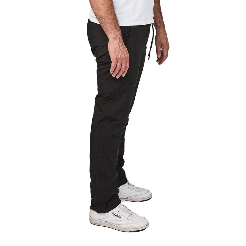 Vandtætte bukser med lynlås - Sort - Seniorshop