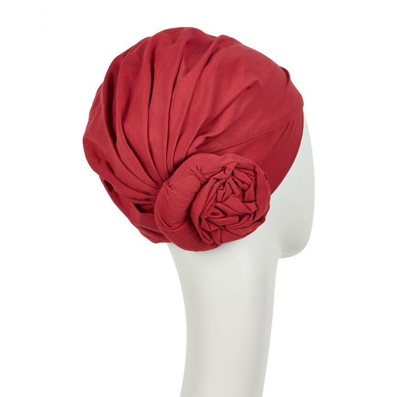 Zuri turban i blød bomuld - Seniorshop