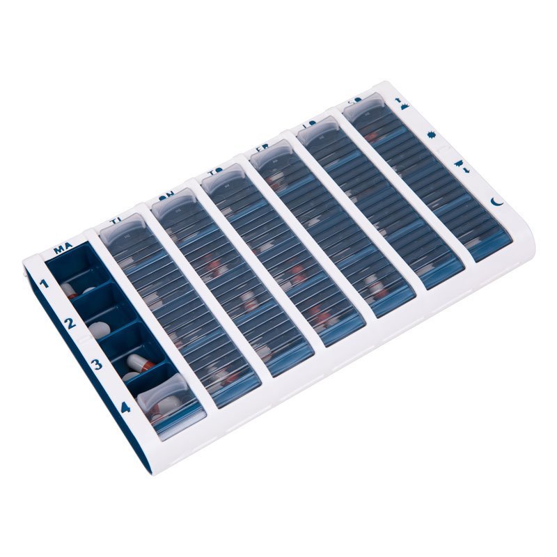 Doseringsæske - 7x4 rum - Seniorshop