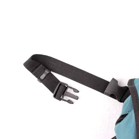 Skuldertaske med lynlås til kørestol og rollator - Seniorshop