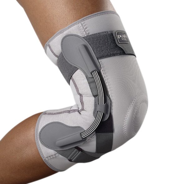 Knæbandage med sideskinner - Seniorshop