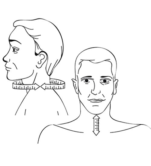 Blød halskrave - Lige - Seniorshop