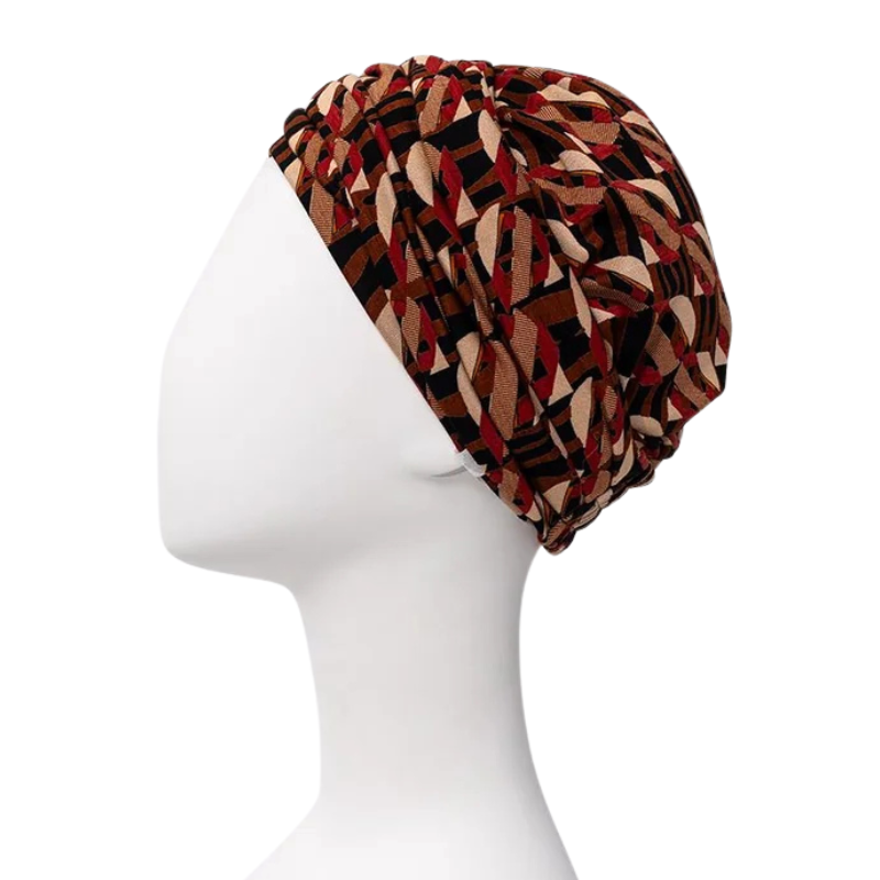 Sapphire Boho turban - Tribal Art