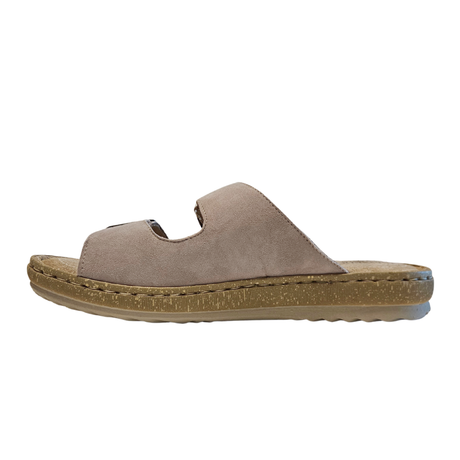 Relaxshoe women’s slipper – Warm grey