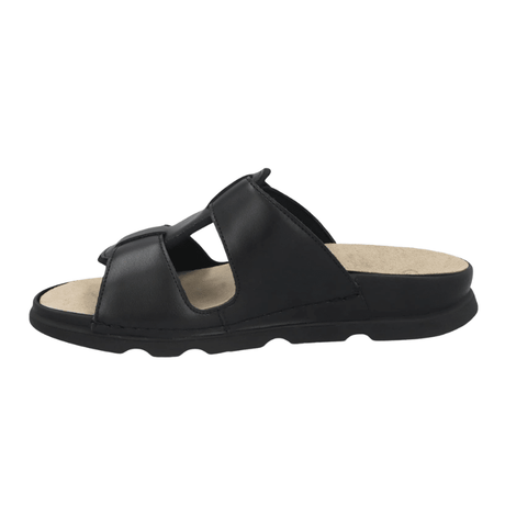 Berkemann dameslipper - Sort læder