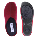 Berkemann dameslipper - Mørkerød