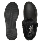 Skechers slip-in damehjemmesko - Sort