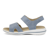 Green Comfort damesandal - Lyseblå