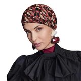 Sapphire Boho turban - Tribal Art