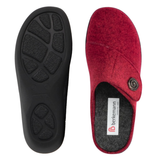 Berkemann Wide Women's Slippers – Red
