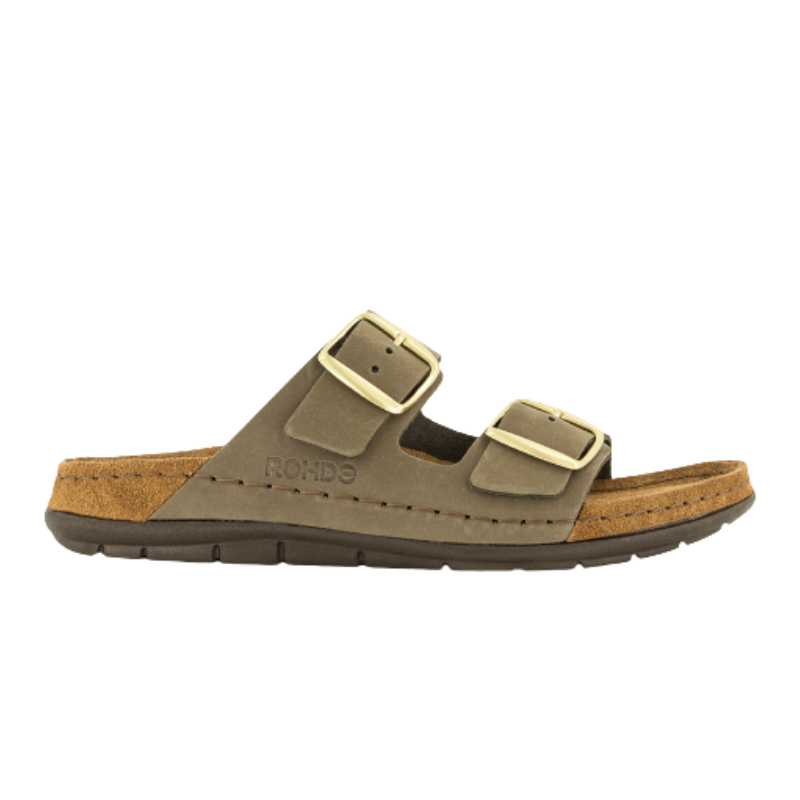 Rohde women's slippers - Olive