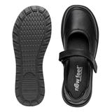 New Feet ballerina with velcro - Black