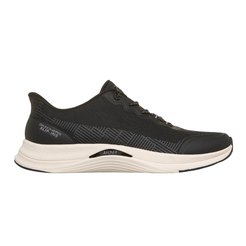 Skechers slip-in damesneaker - Sort