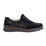Fidelio slippers with stretch - Black