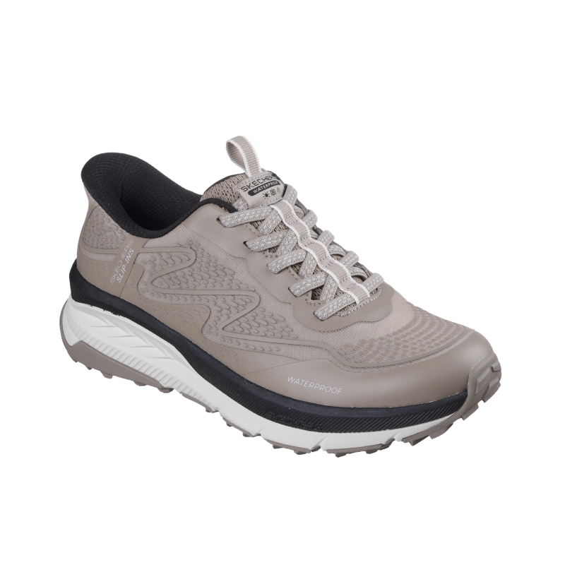 Skechers waterproof slip-in women's sneaker - Taupe