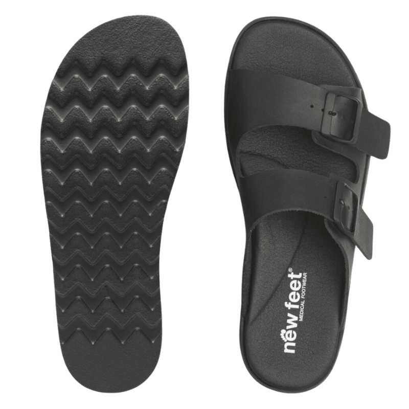New Feet unisex sandal - Sort