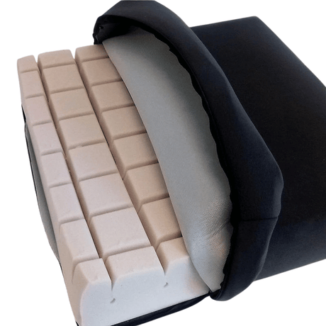 Velourbetræk til siddepude - 43x43x6 cm