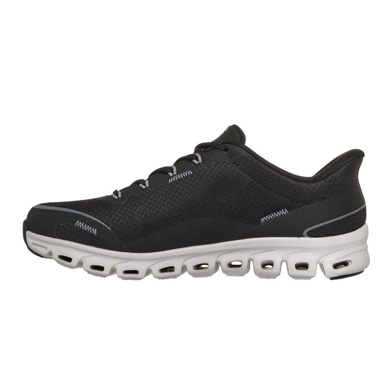 Skechers slip-in damesneaker - Sort